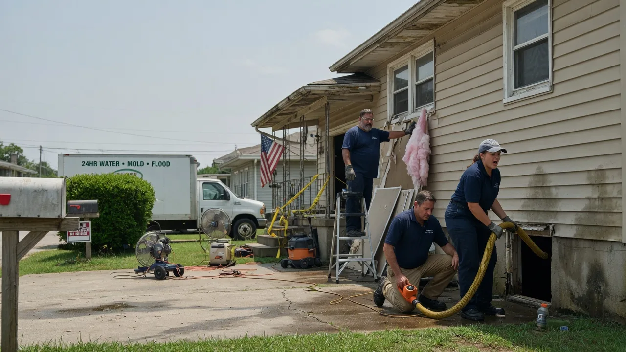 Water Damage Repair in Carlisle, AR near me